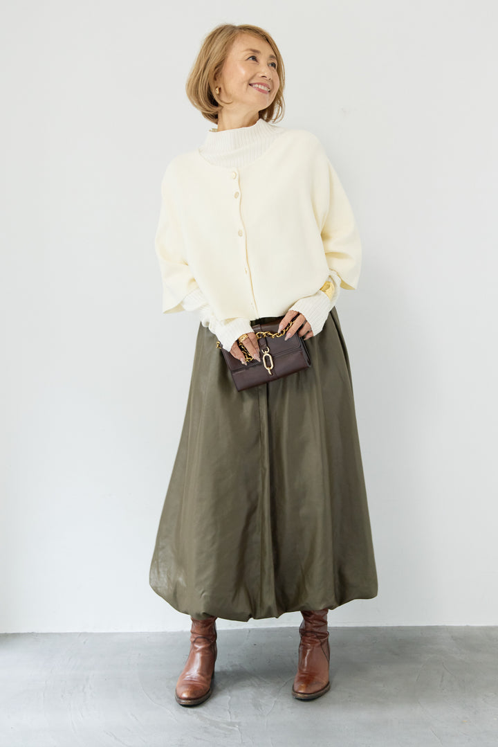 ケープアンサンブルニット