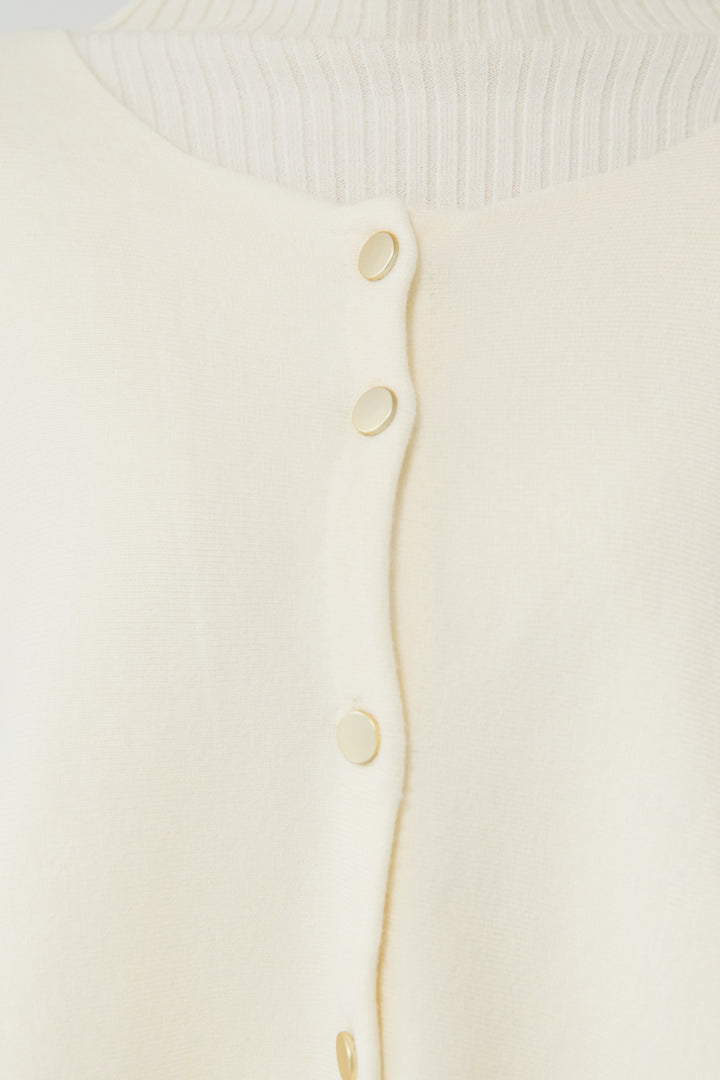 ケープアンサンブルニット