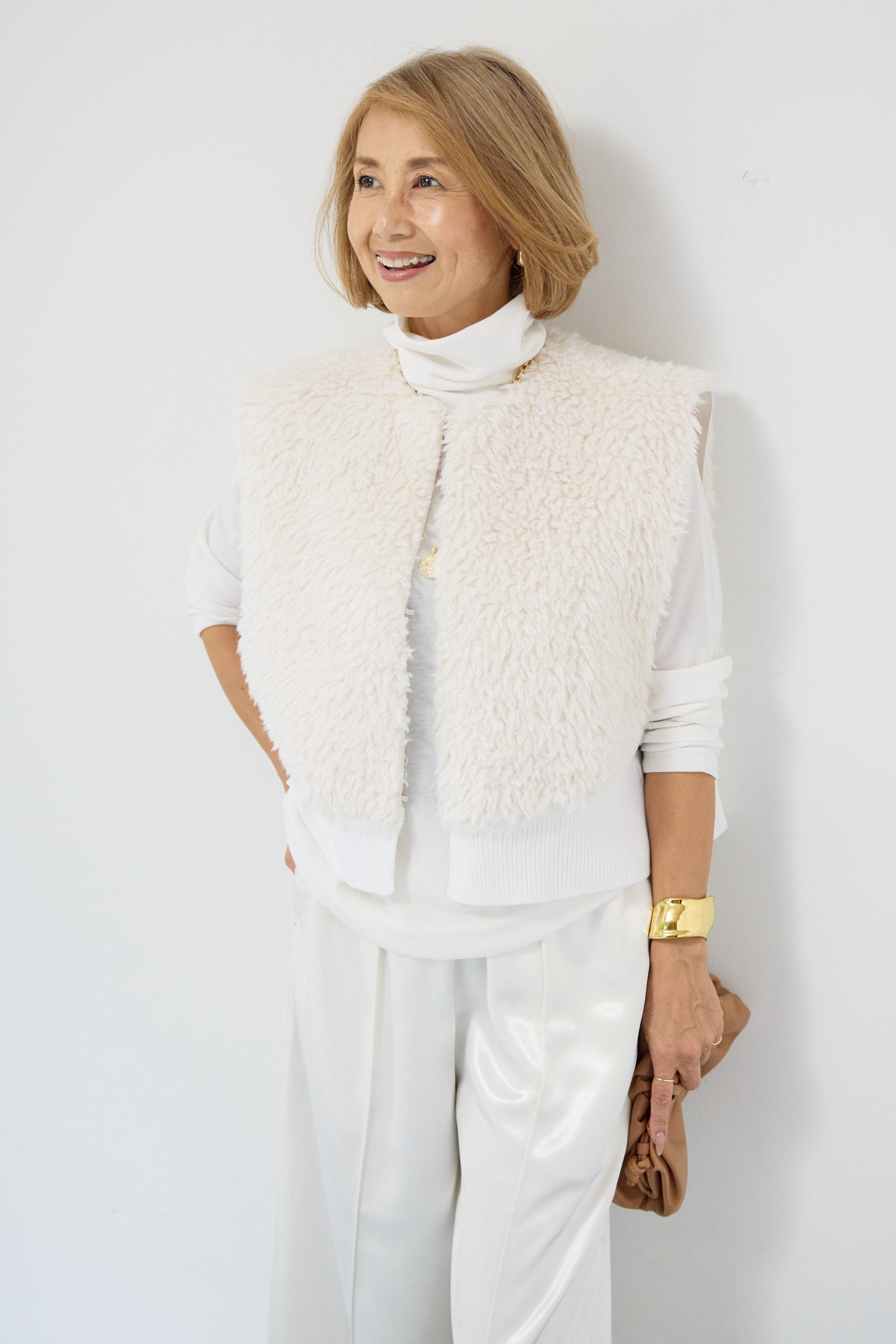 【新品】laholy 阿部礼子 プラスオトハ　バッグ ベージュ PLUS OTOHA × 阿部礼子》special コラボレート – plusotoha