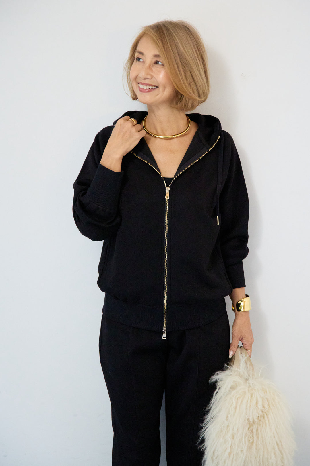 【REIKOコラボ】裏起毛スウェットパーカー