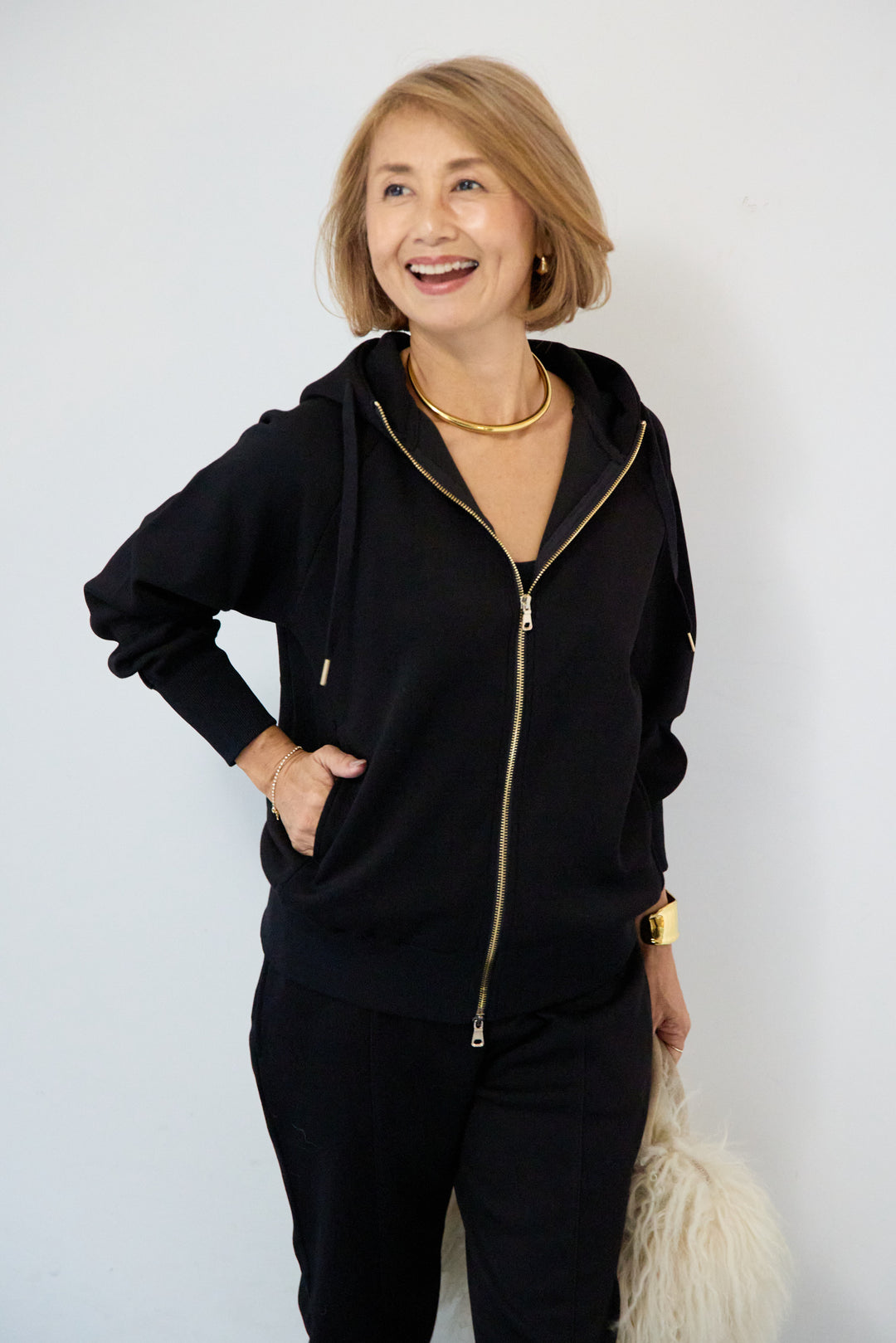 【REIKOコラボ】裏起毛スウェットパーカー