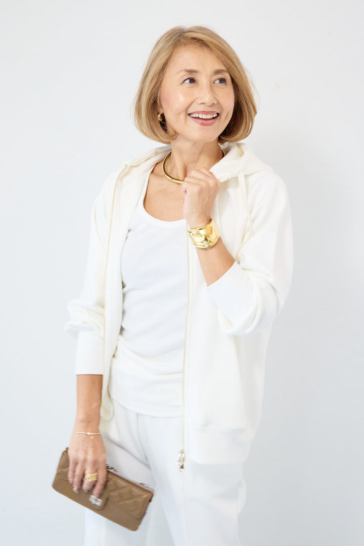 【REIKOコラボ】裏起毛スウェットパーカー