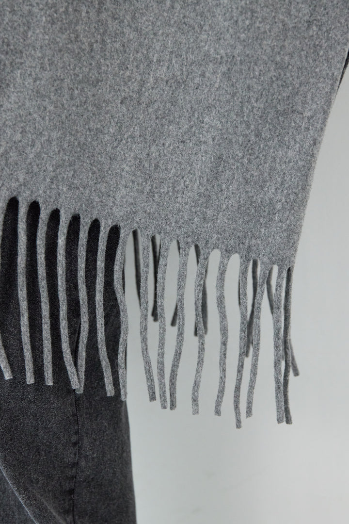 ファー付ストール