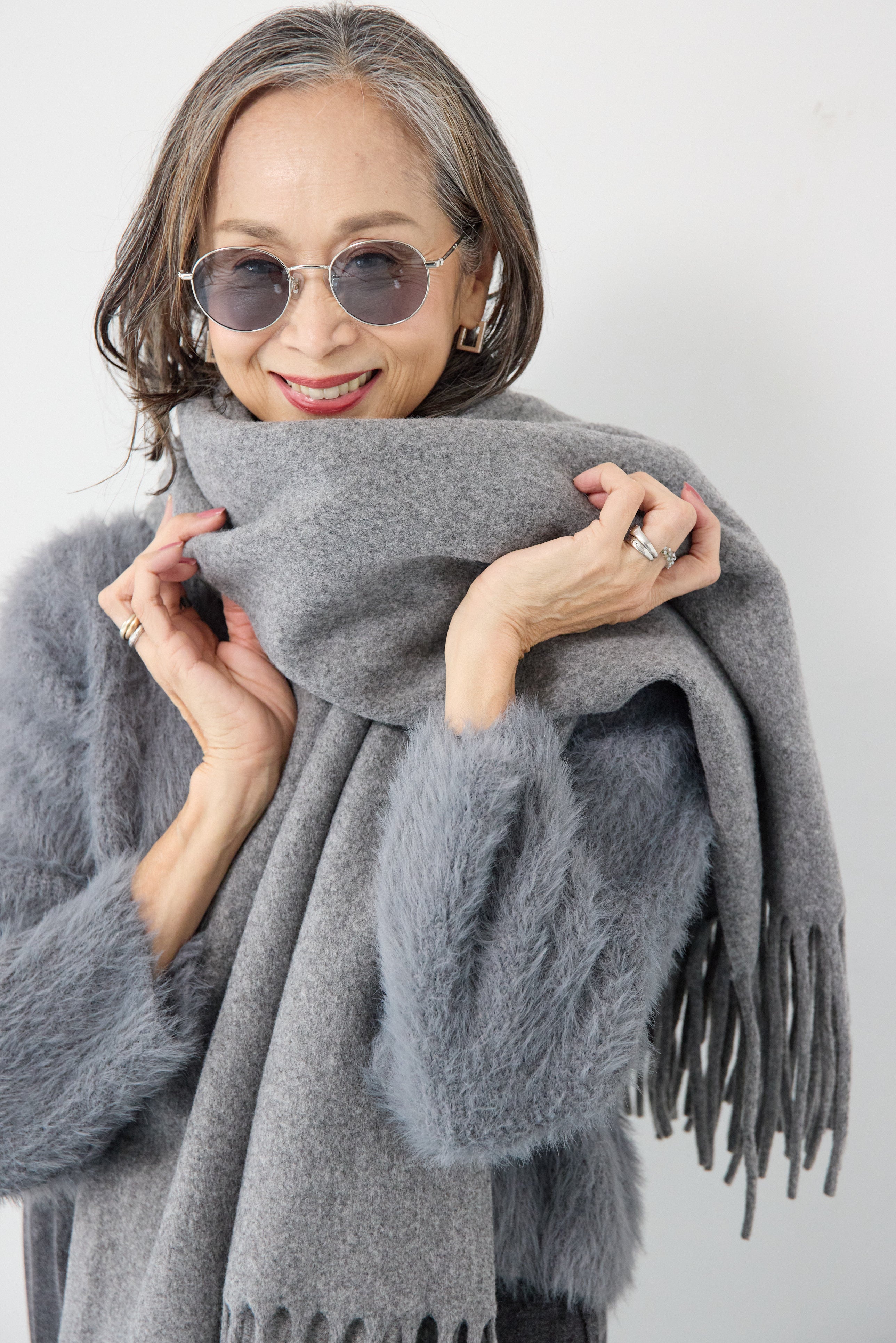 ファー付ストール – plusotoha