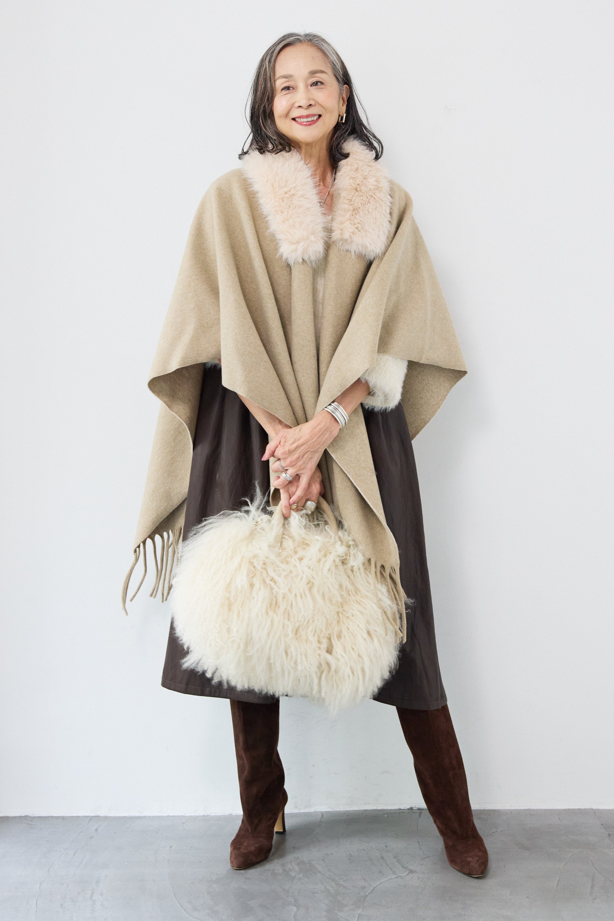 ファー付ストール – plusotoha