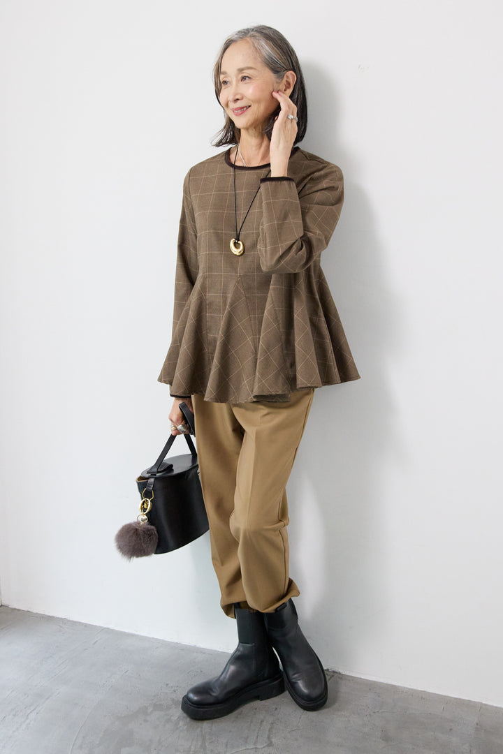 クラシックフレアプルオーバー