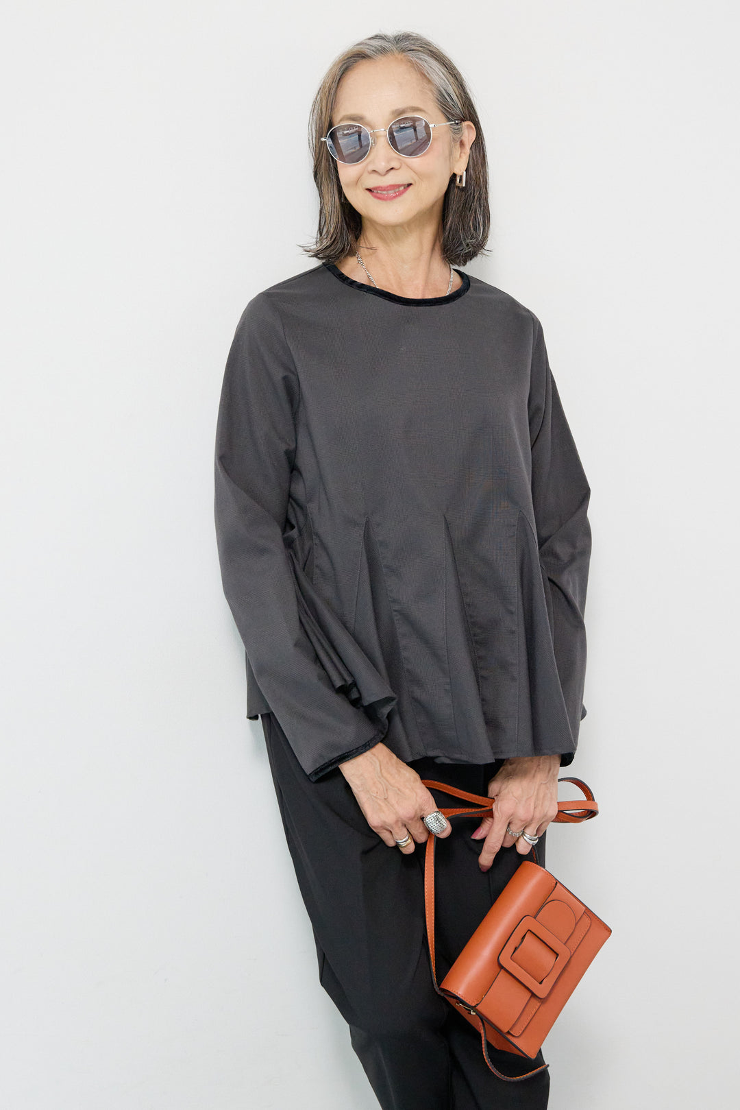 クラシックフレアプルオーバー