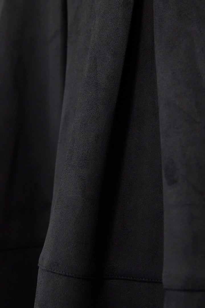 [SET]フラワージャガードモールブルゾン+スエードタックスカート(2set)