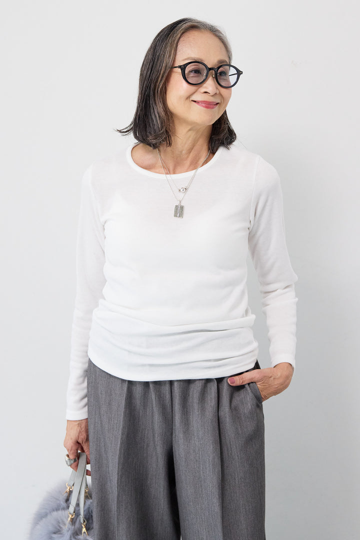 ふんわり裏起毛インナー