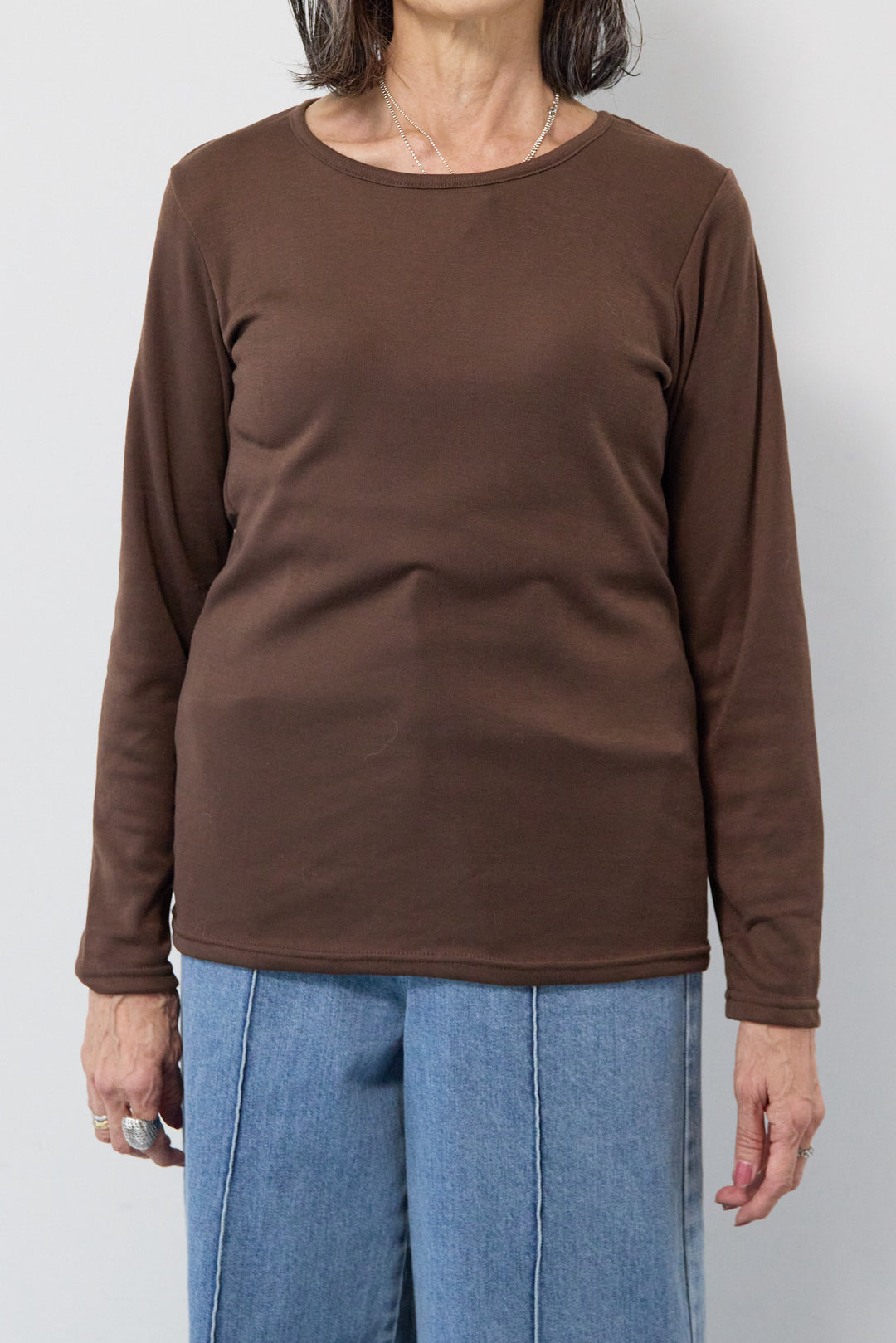 ふんわり裏起毛インナー