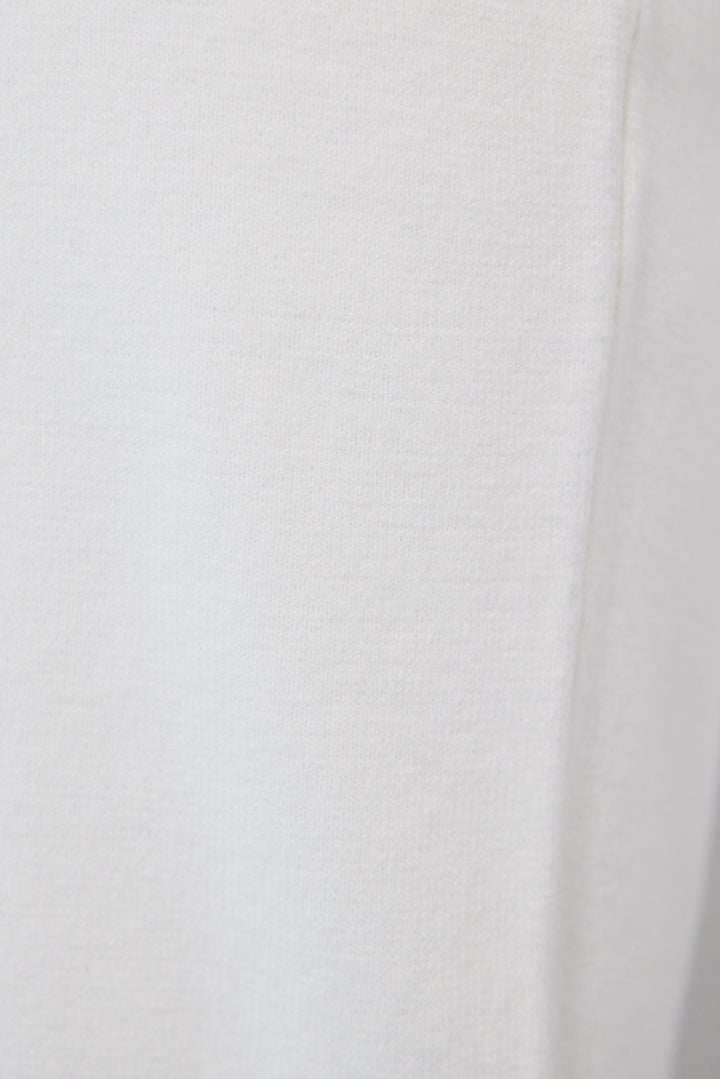 シャギーベスト付ニットワンピース