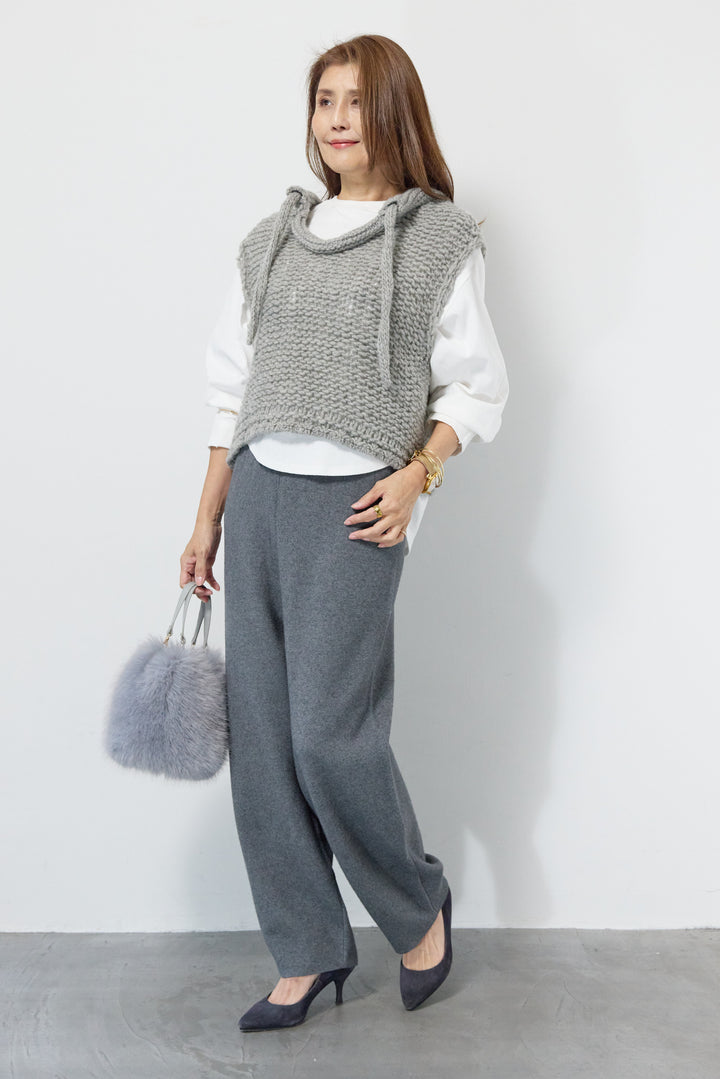 ざっくりストリングベスト