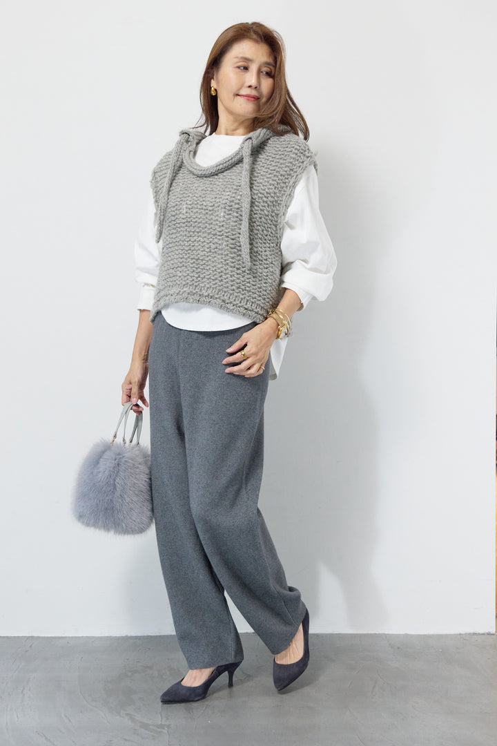 ざっくりストリングベスト