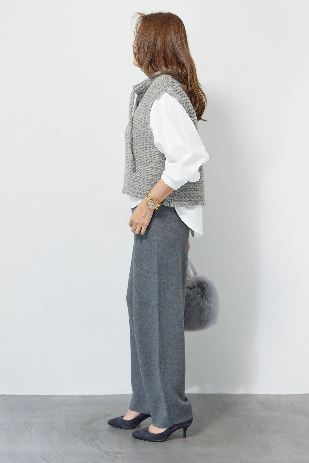 ざっくりストリングベスト