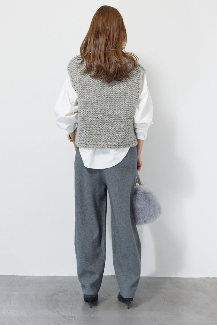 ざっくりストリングベスト