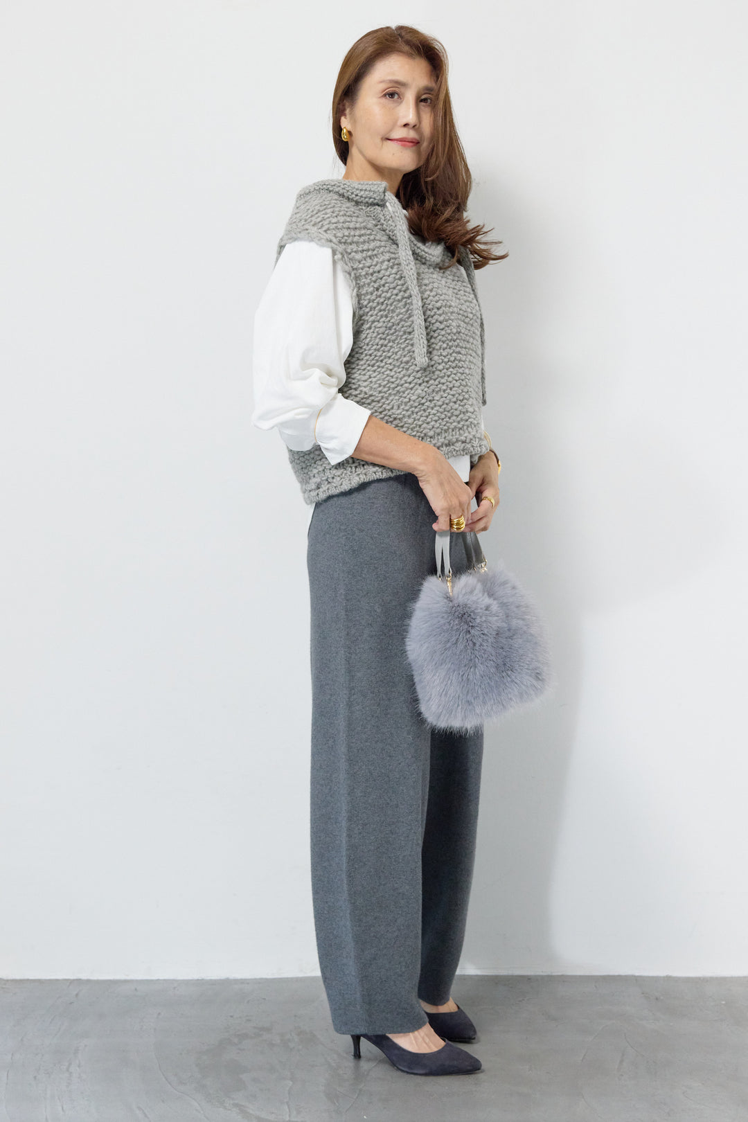 ざっくりストリングベスト