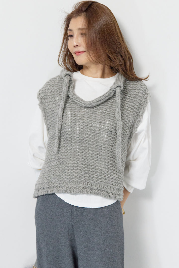 ざっくりストリングベスト