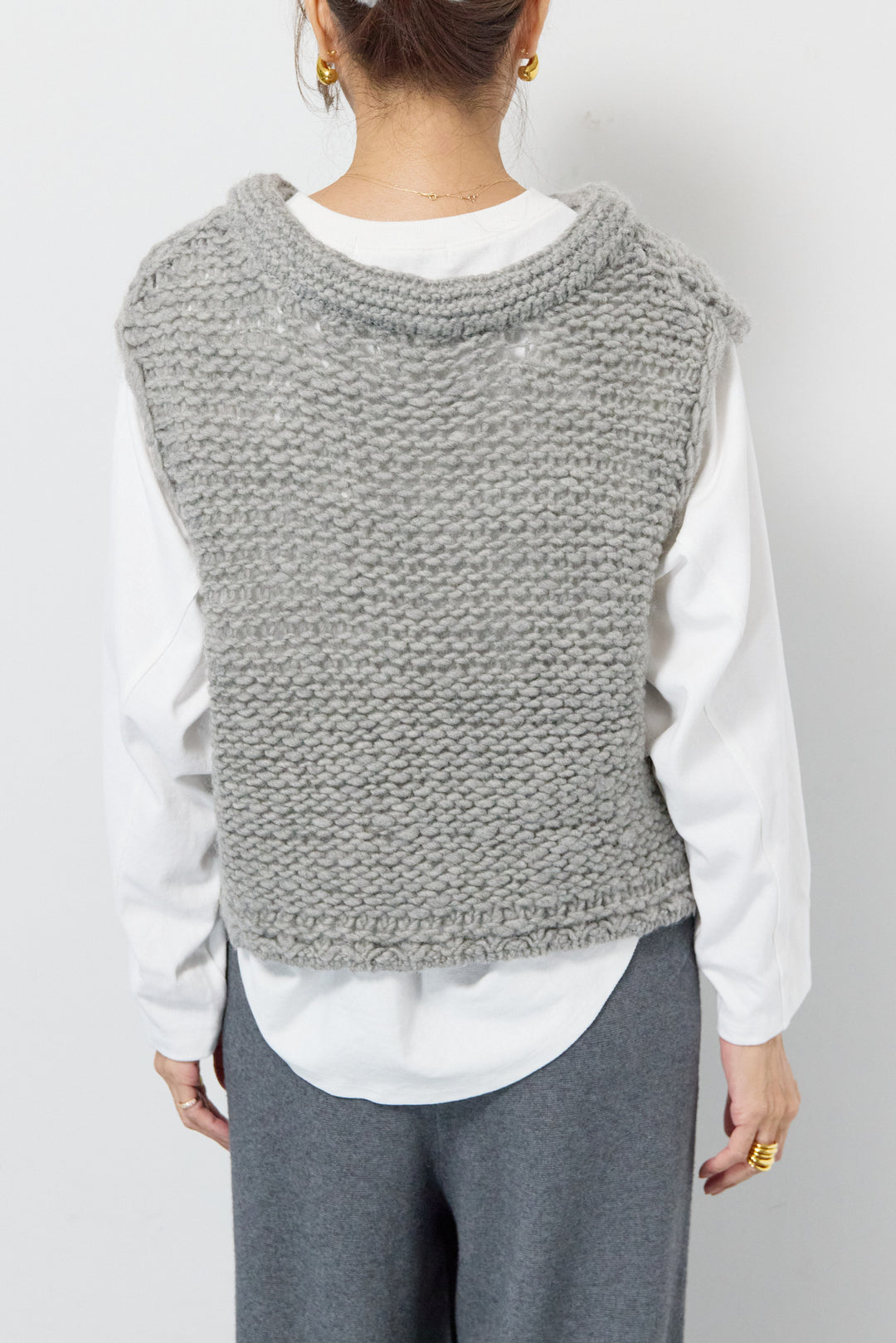 ざっくりストリングベスト