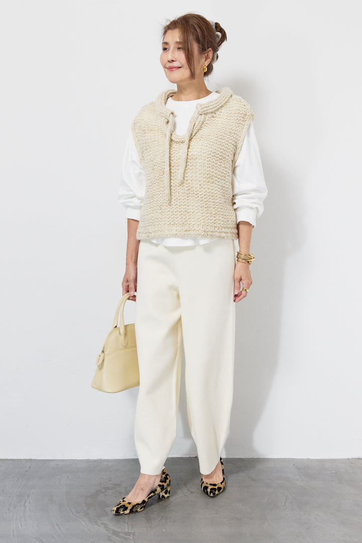 ざっくりストリングベスト