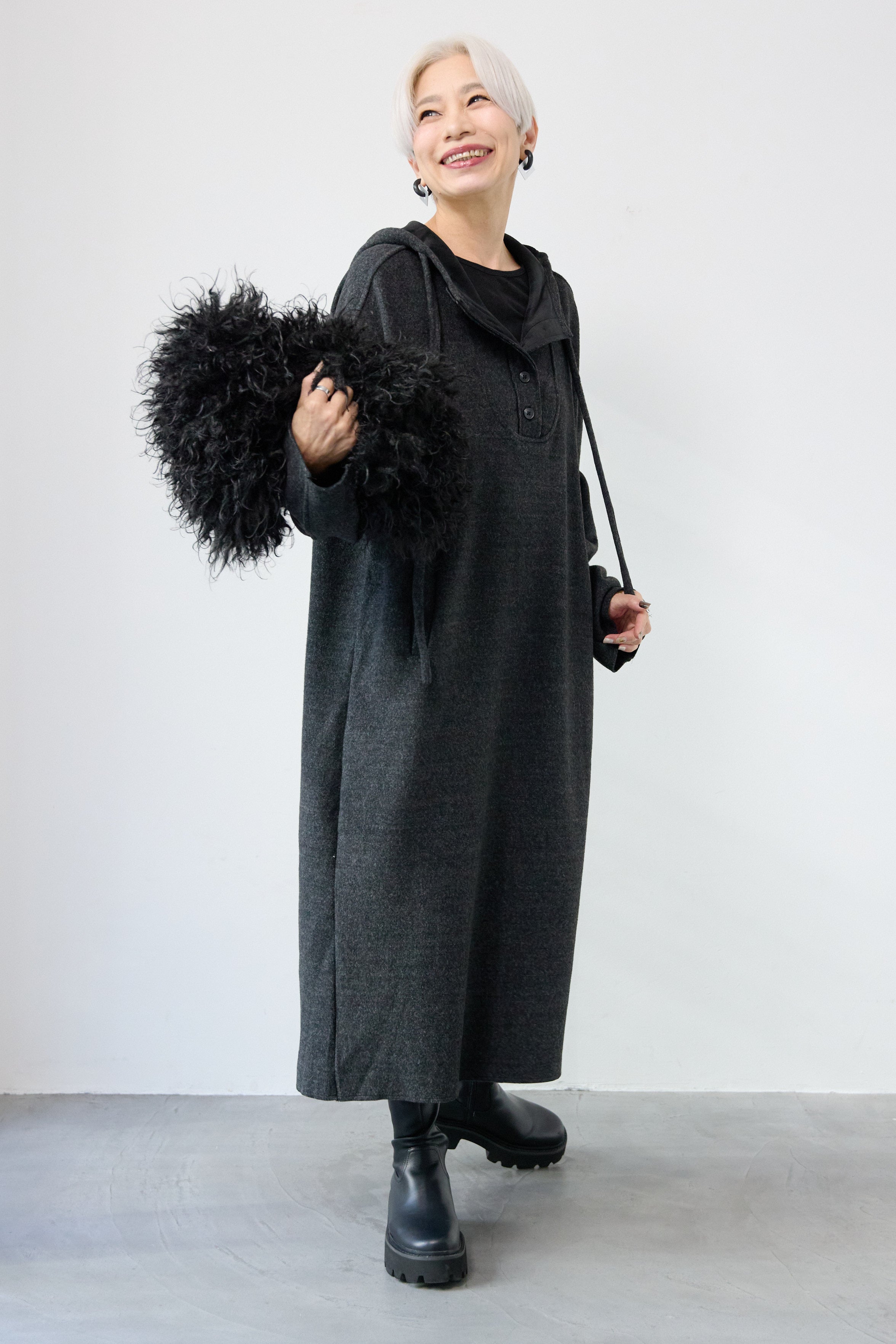 裏起毛フーディワンピース – plusotoha