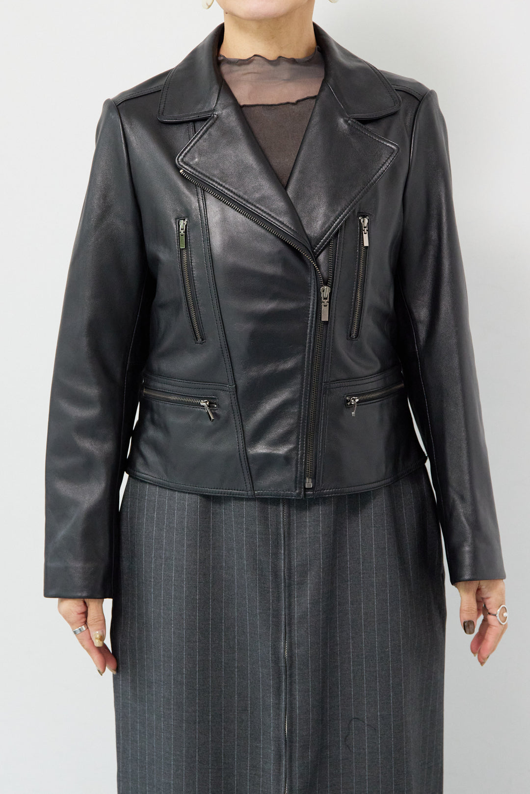 ラムレザージャケット