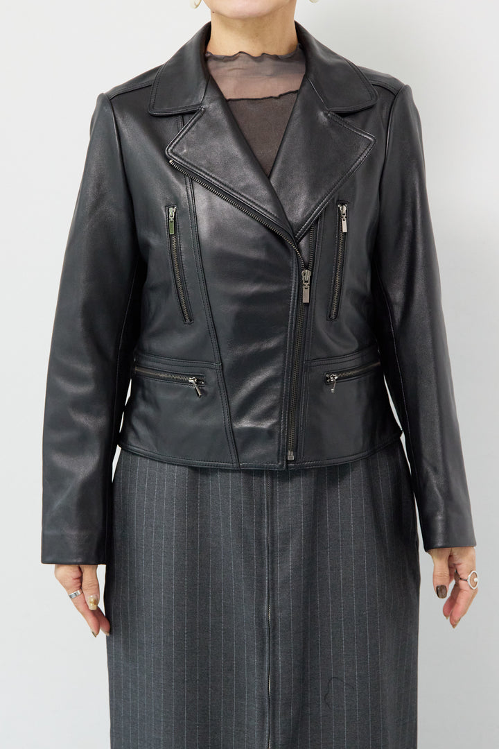 ラムレザージャケット