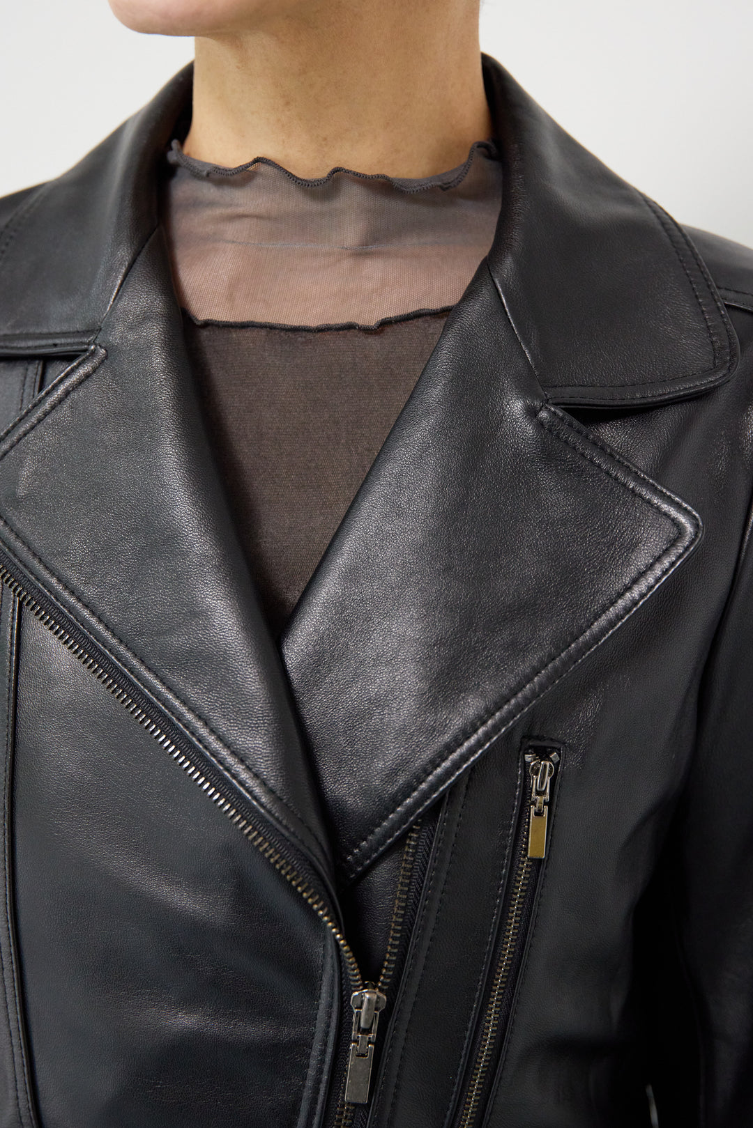 ラムレザージャケット