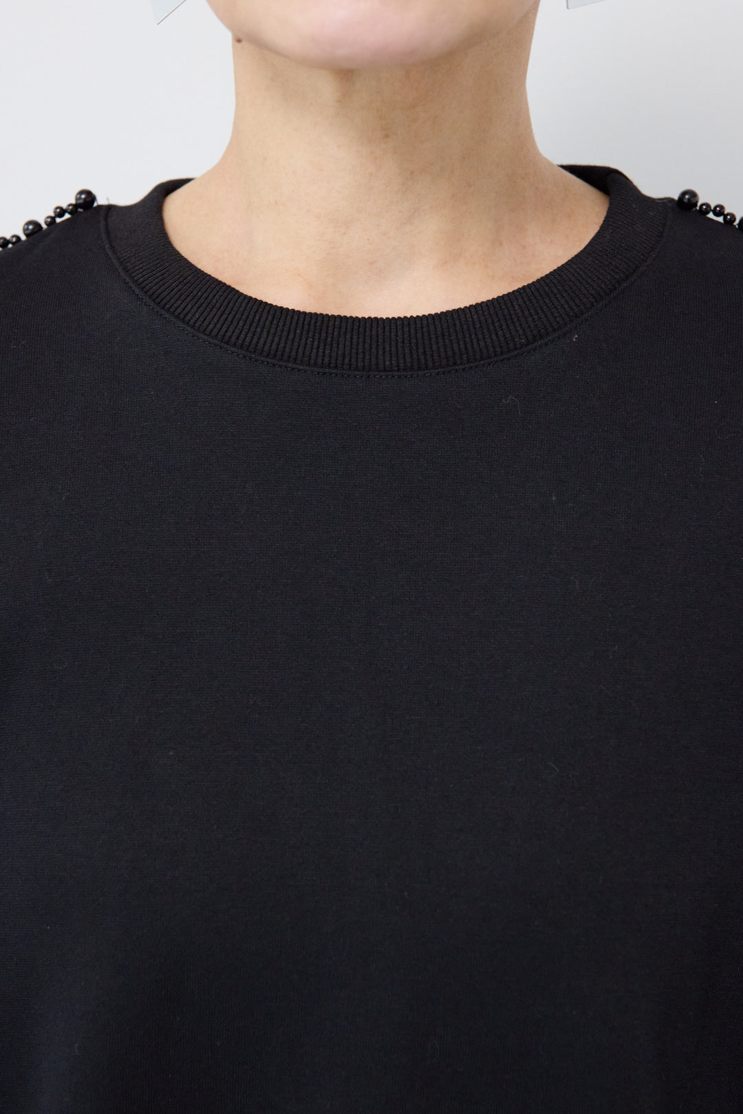 チュールスリーブプルオーバー