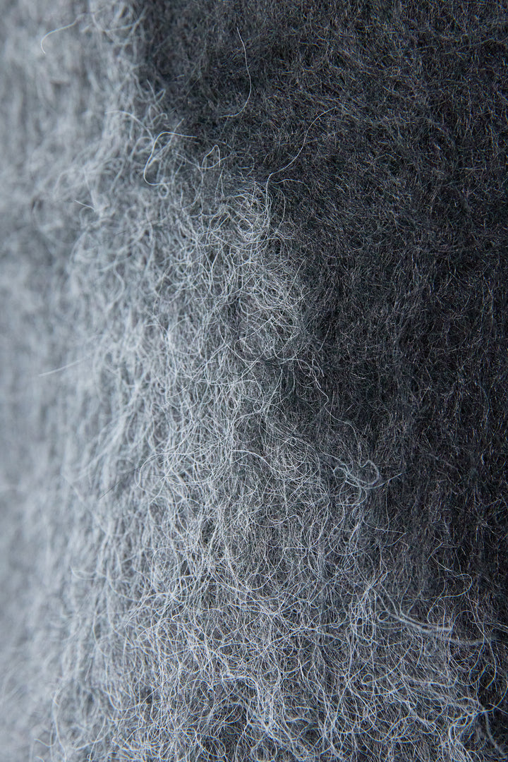 ミックスヤーン ブロッキングニット