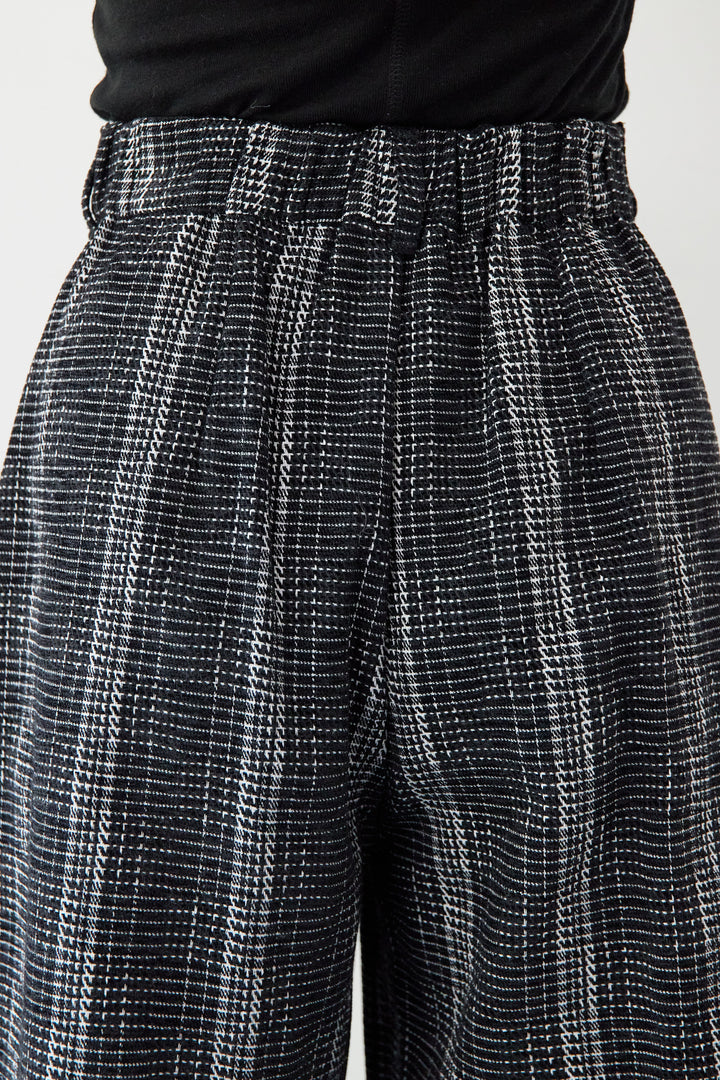 ツイードタックパンツ