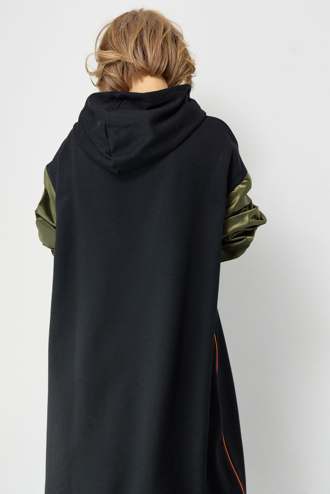 MA-1フードドッキングワンピース