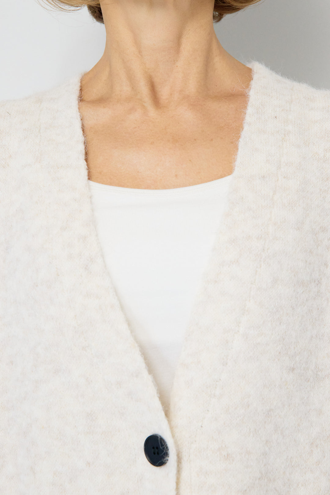 ファーポケットロングカーディガン