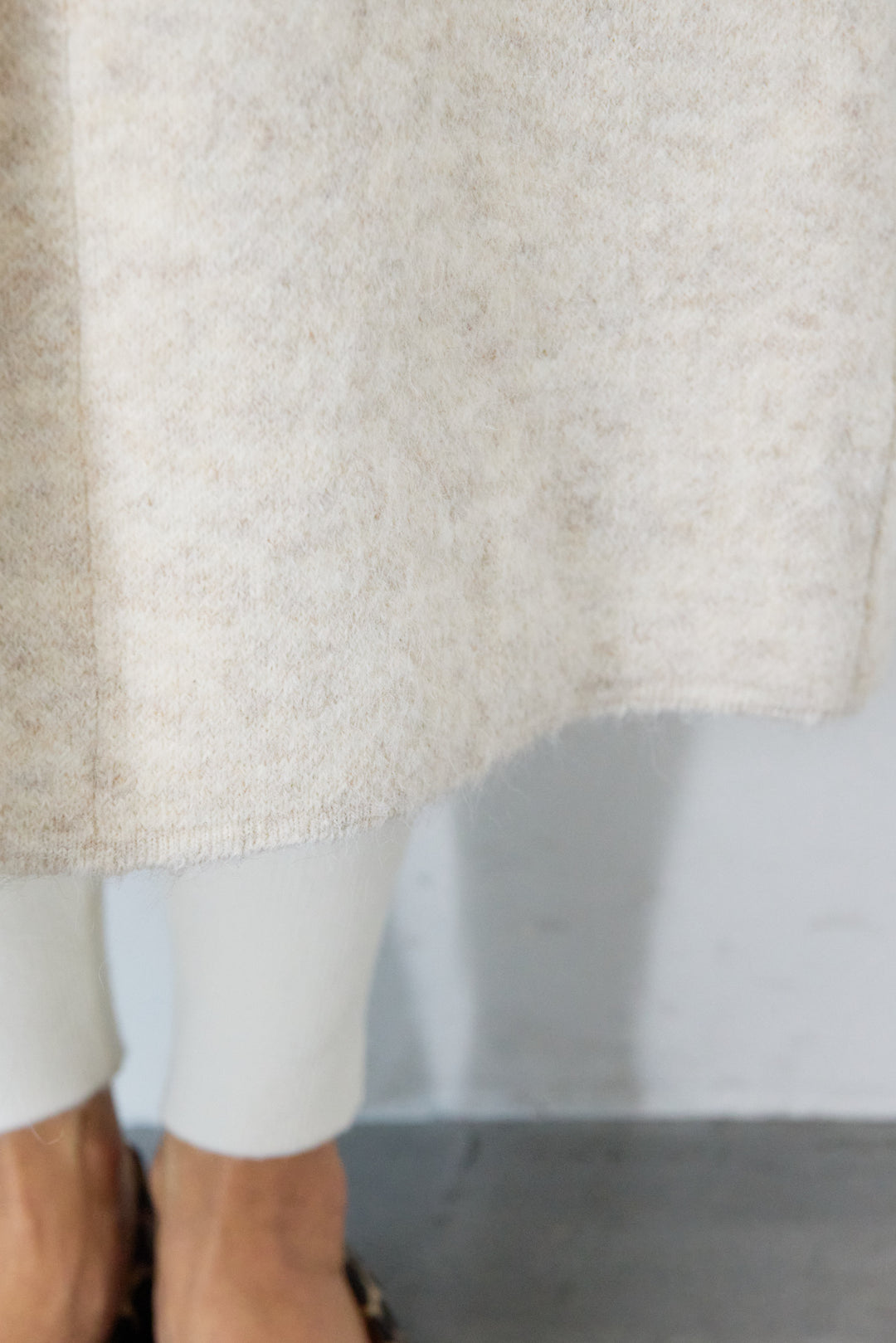 ファーポケットロングカーディガン