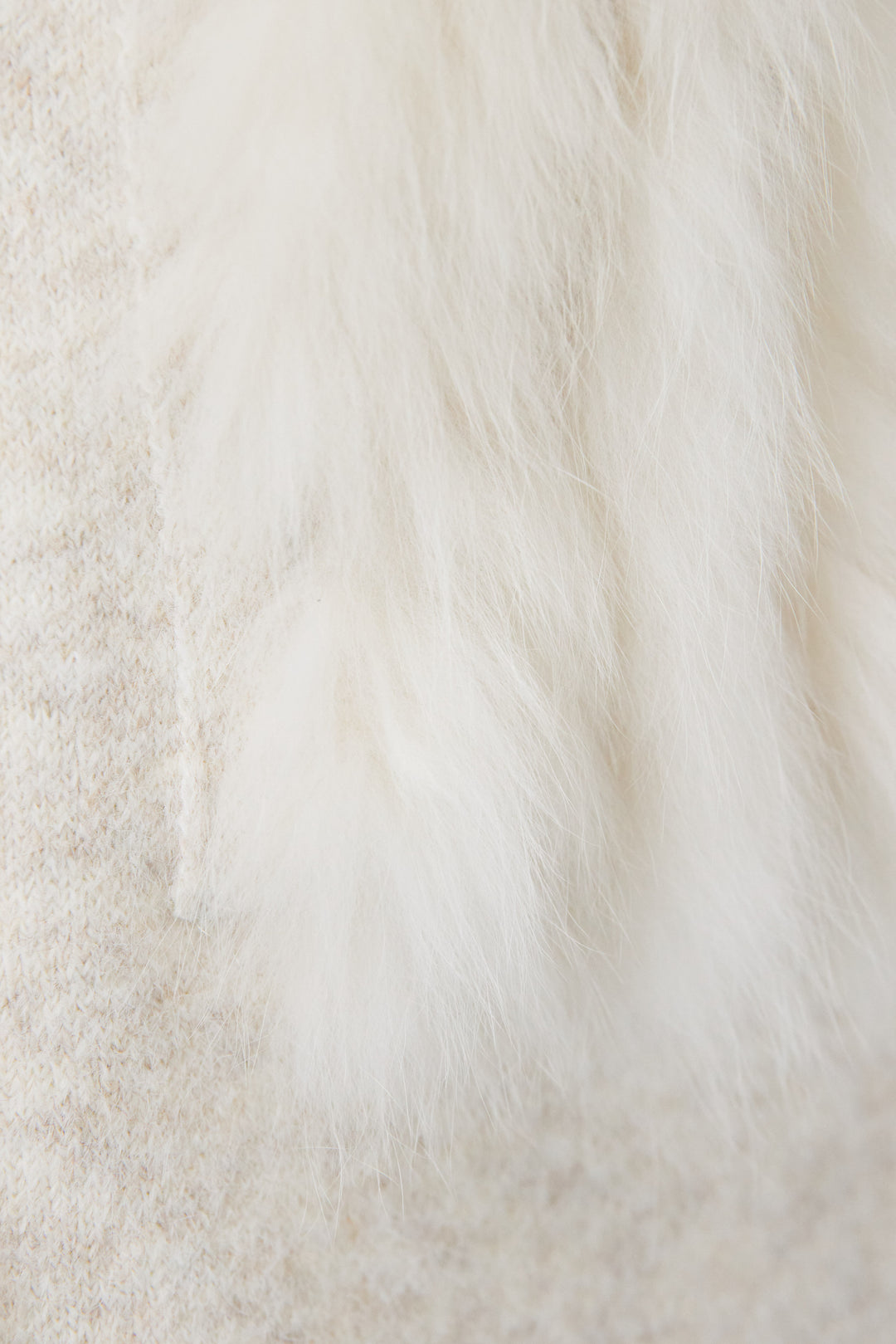 ファーポケットロングカーディガン