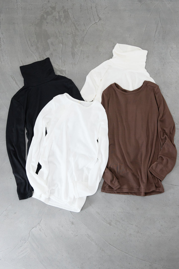 ふんわり裏起毛インナー