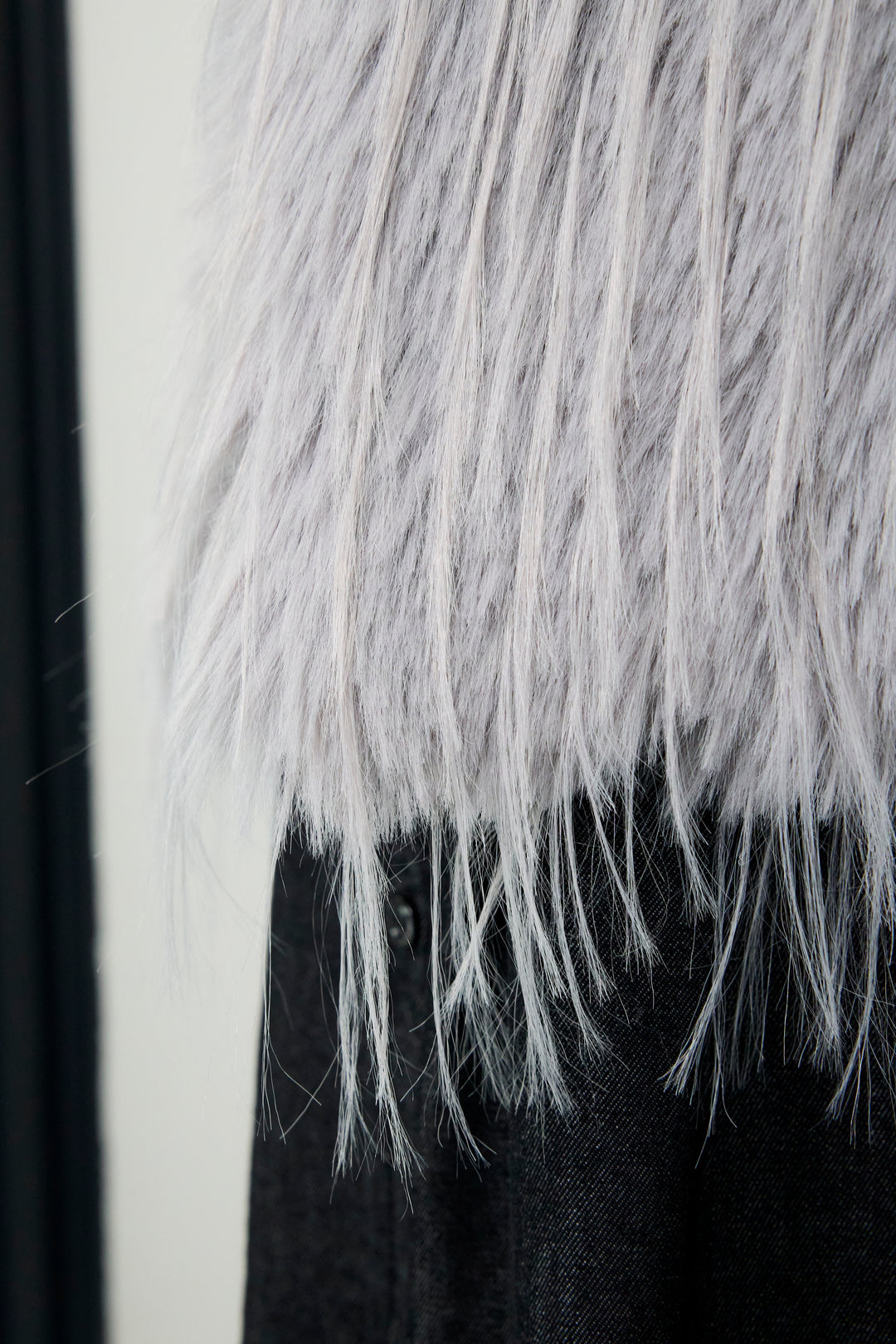 ロングシャギーベスト