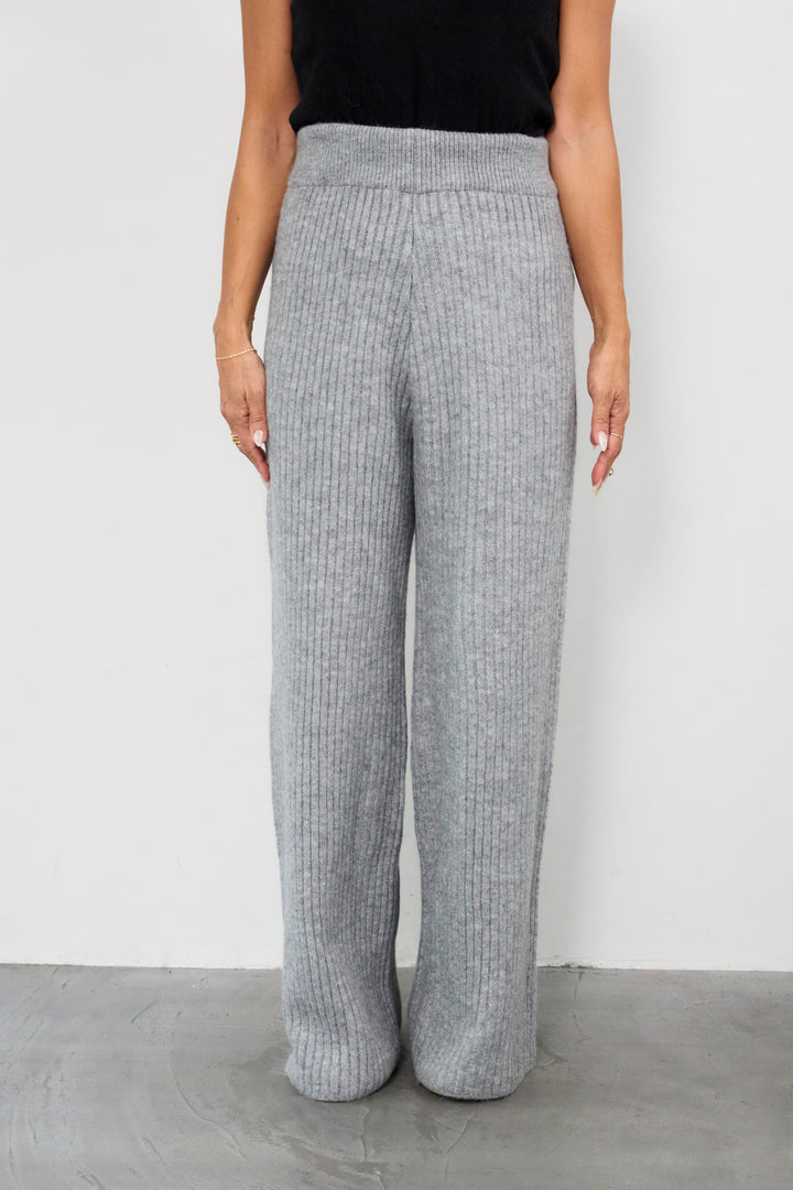 2WAYビッグカラーリブニットセットアップ