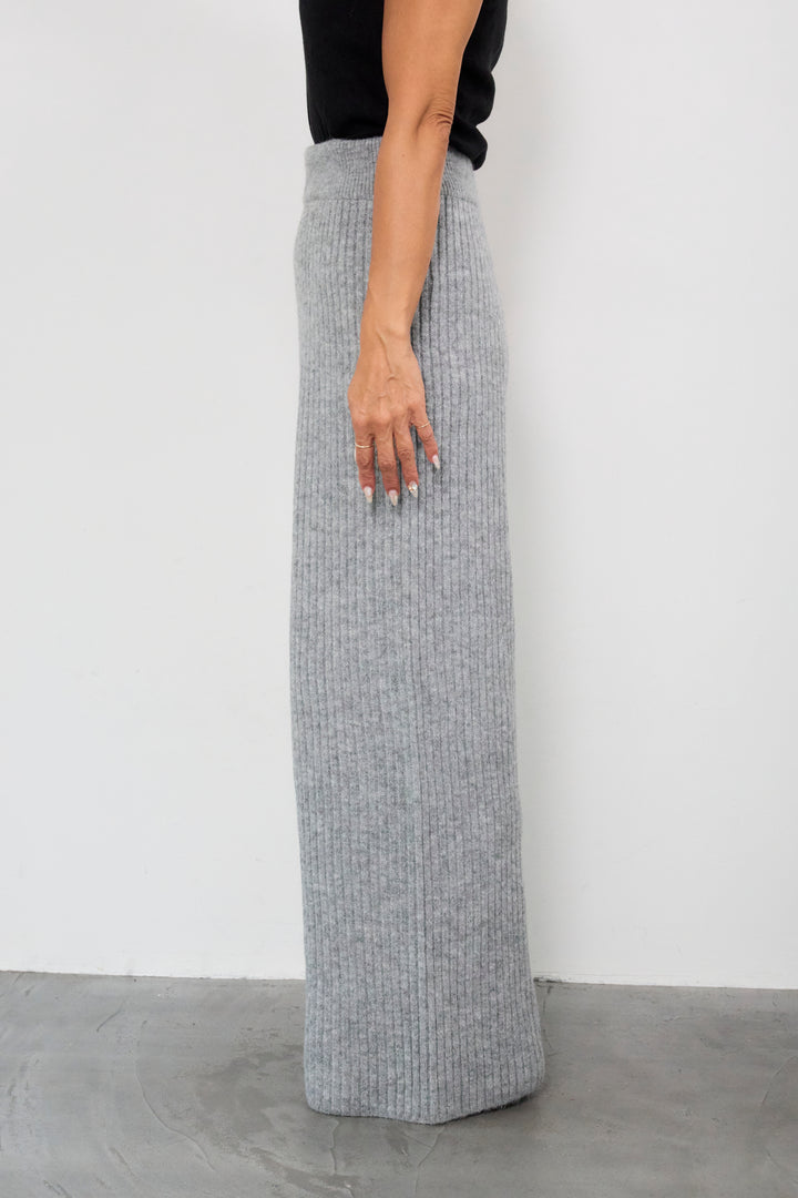 2WAYビッグカラーリブニットセットアップ