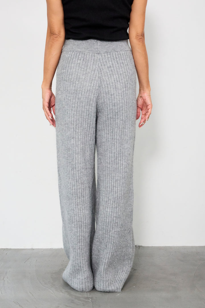 2WAYビッグカラーリブニットセットアップ