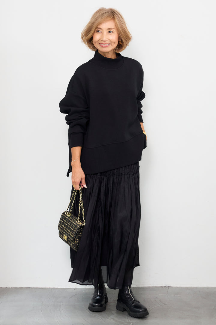 ティアードプリーツスカート