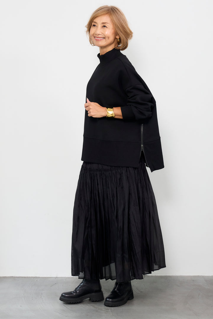 ティアードプリーツスカート