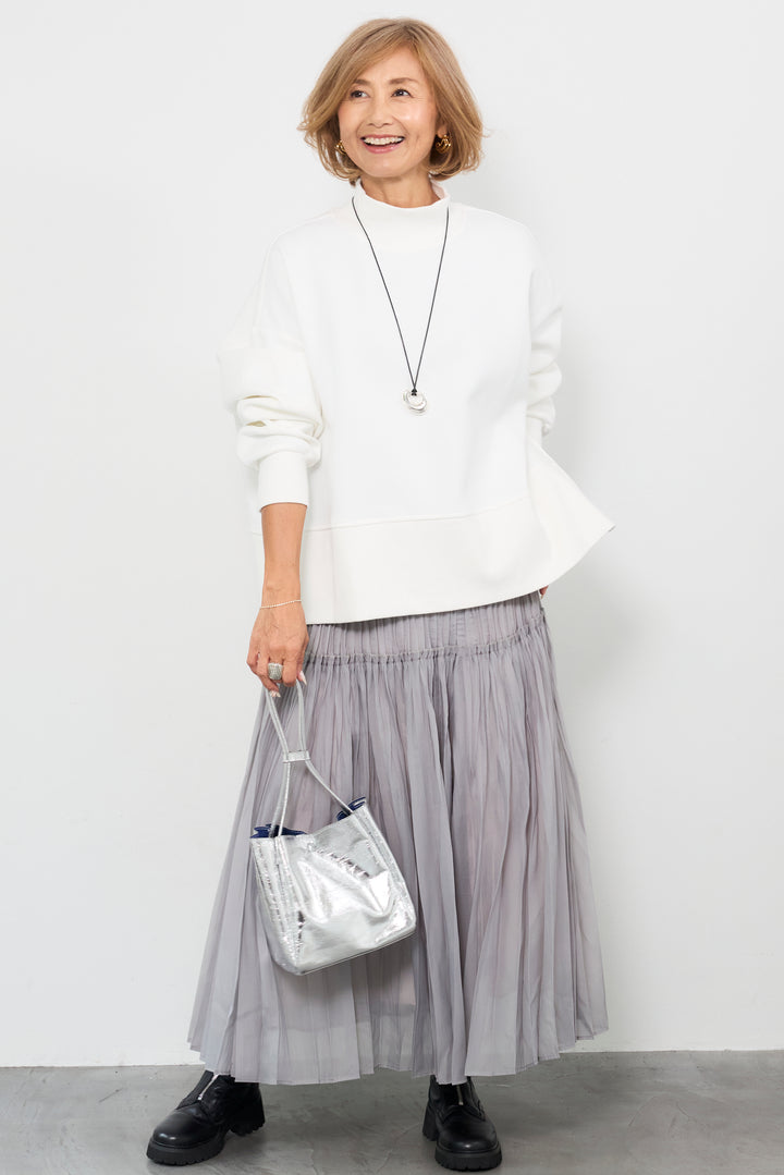 ティアードプリーツスカート