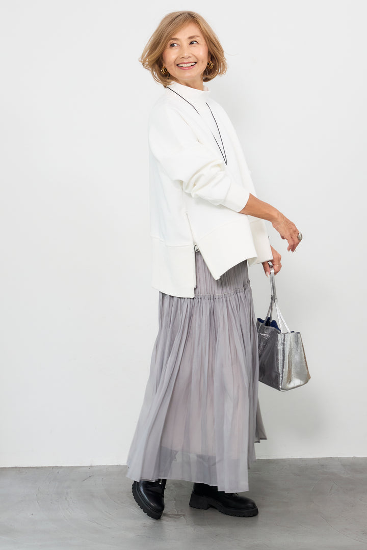 ティアードプリーツスカート