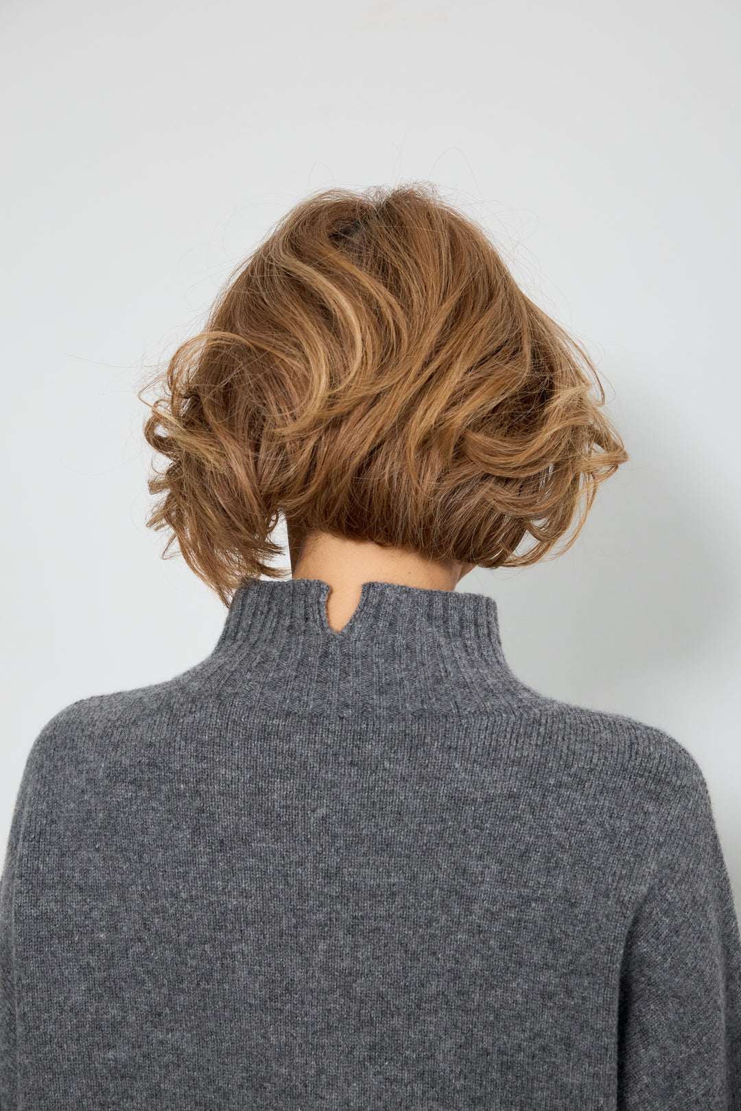 【ジャパンメイド】山形ウールハイネックニット