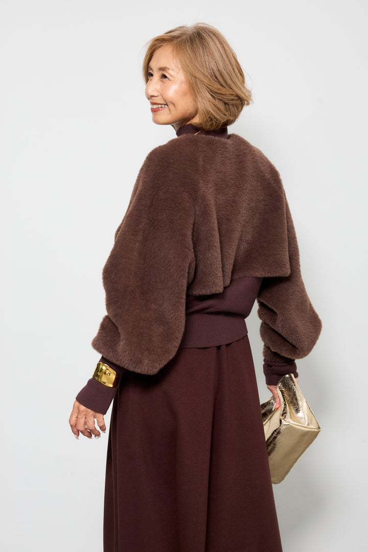 シャギーニットアンサンブル