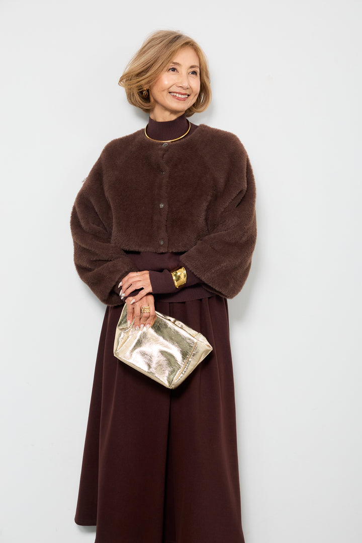 シャギーニットアンサンブル