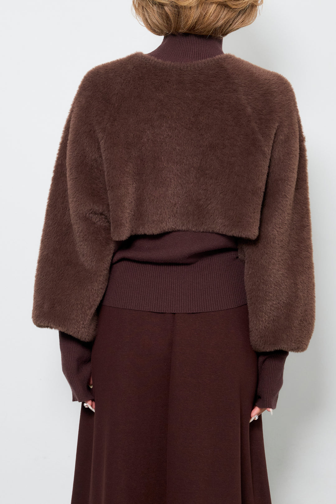 シャギーニットアンサンブル