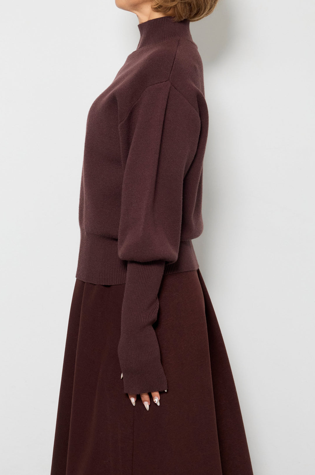 シャギーニットアンサンブル