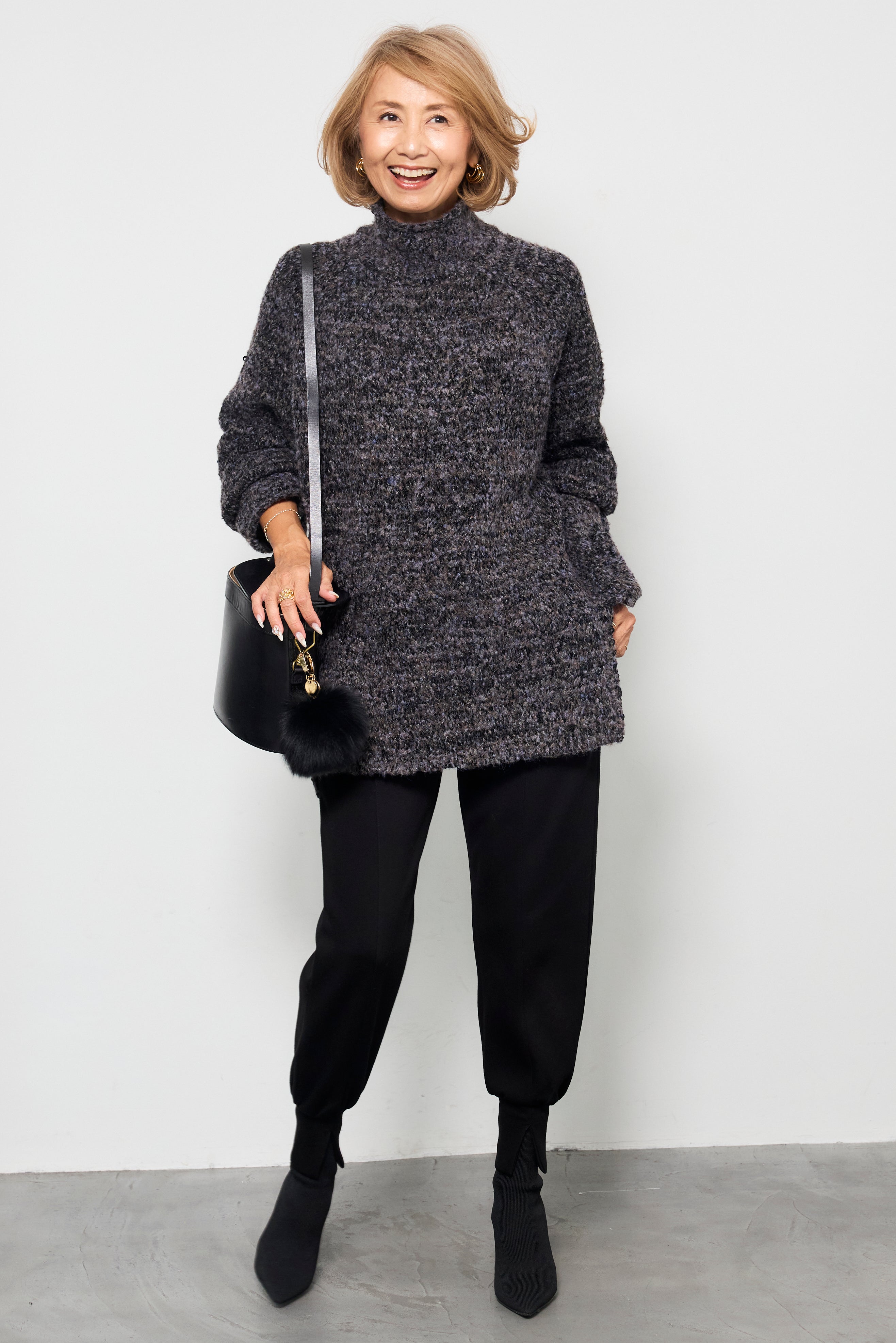 PLUS OTOHA 【REIKOコラボ】ダンボールジョガーパンツ ブラック REIKOコラボ】ライトダンボールジョガーパンツ – plusotoha