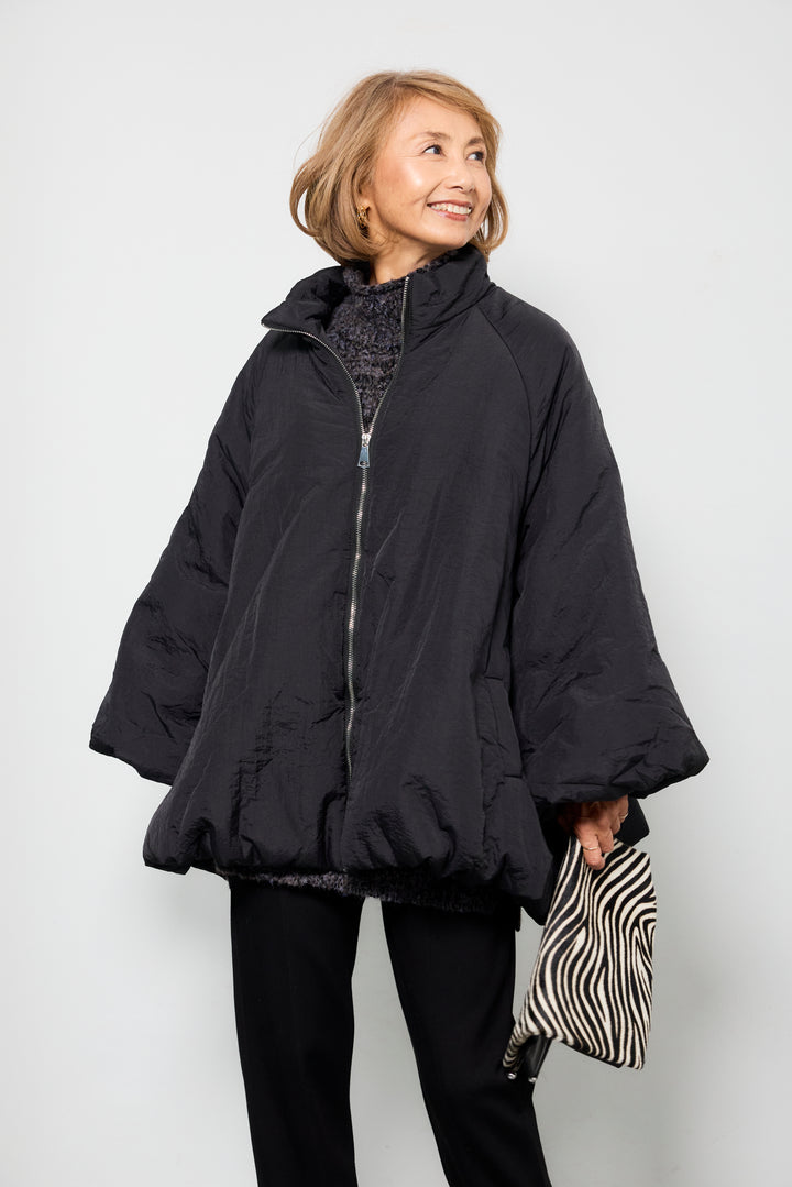 [SET]中綿バルーンコート+ライトダンボールジョガーパンツ(2set)